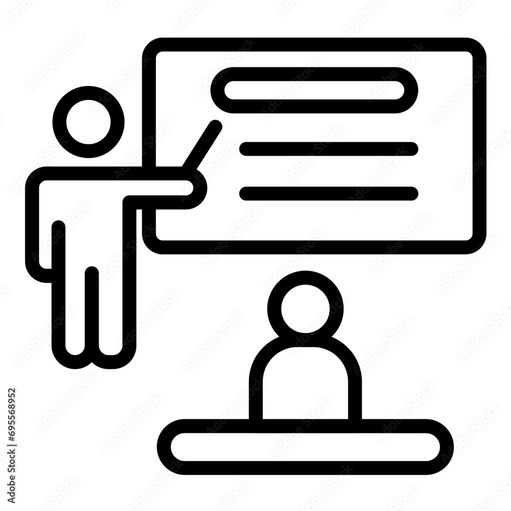 Student Mentor Icon Style Student Mentor Icon Style