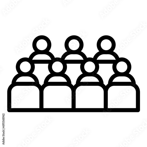 Student Seminar Icon Style