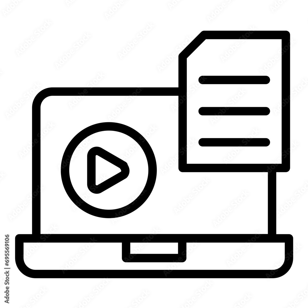 Blended Learning Icon Style Blended Learning Icon Style