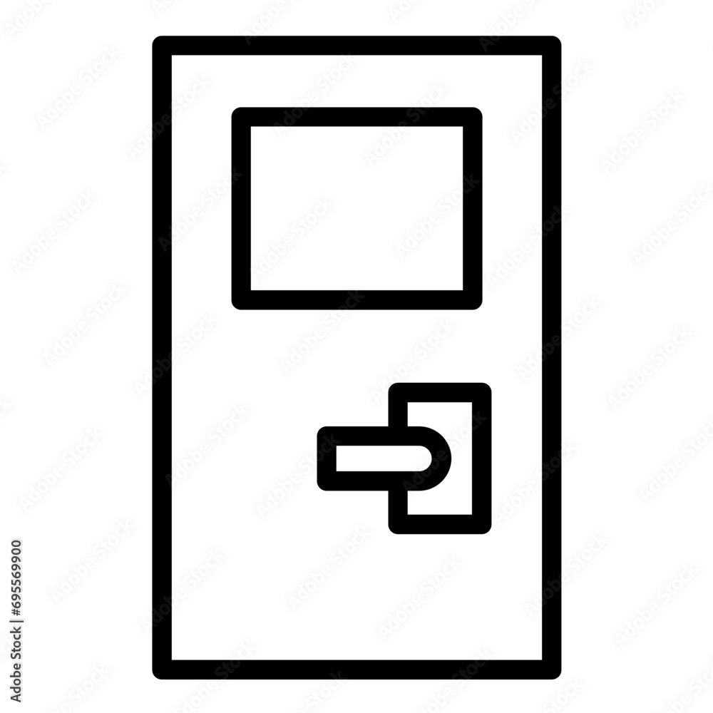 Classroom Door Icon Style Classroom Door Icon Style