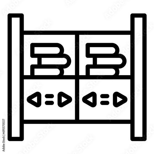 Laundry organizer Icon Style