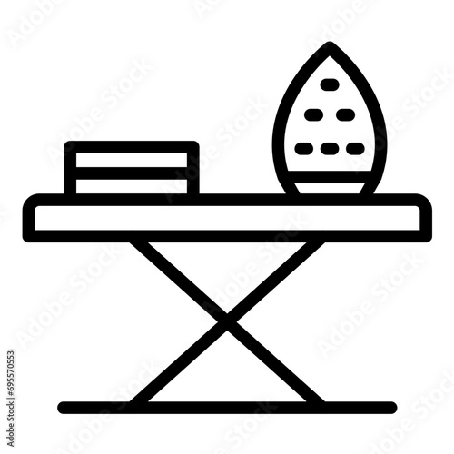Ironing board Icon Style