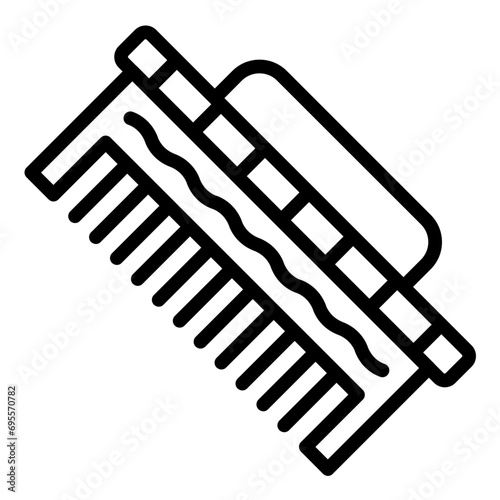 Lint brush Icon Style