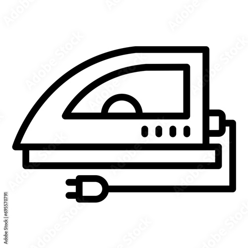 Clothes steamer Icon Style