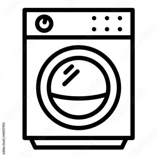 Stackable WasherDryer Icon Style