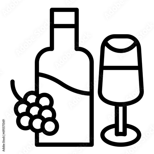 Wine Preserver Icon Style