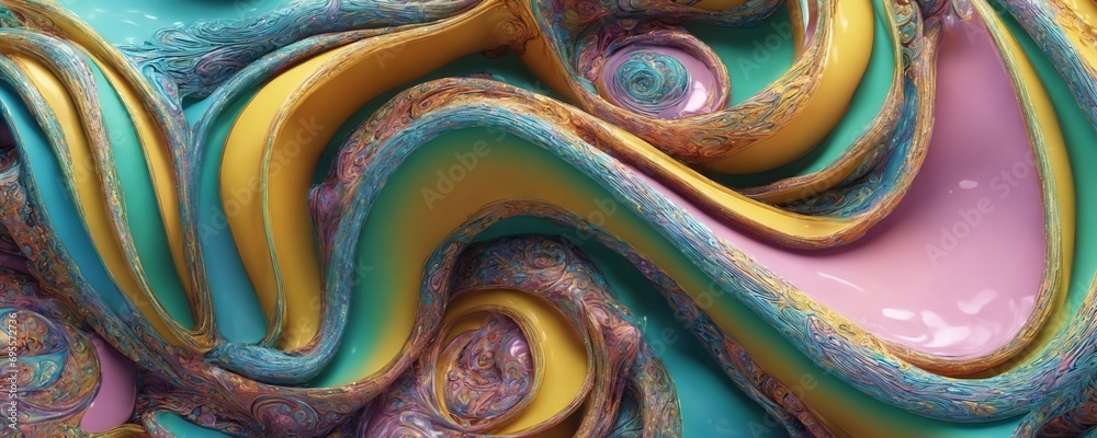 a colorful abstract painting a colorful abstract painting