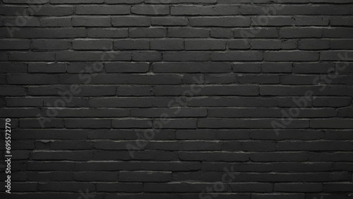 Abstract black brick wall texture for pattern background, Black brick wall texture brick surface background wallpaper, Black brick wall. loft interior design. black paint of the facade