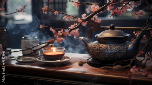 A tea ceremony to bring in tranquility for the New Year.