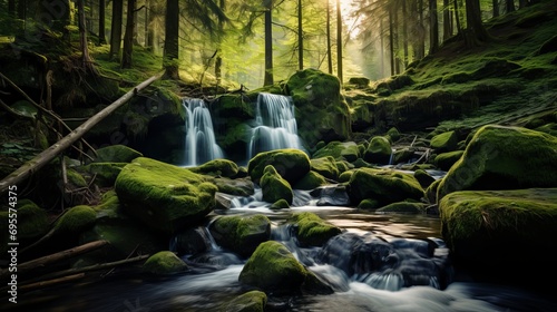 Germany has a waterfall called trusetaler that flows through the forest © Tahir
