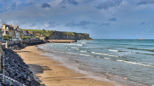 Fototapeta Naklejka Na Ścianę i Meble -  Gold & Juno Beaches, Normandy, France