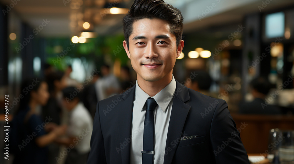 The Radiant Grin of a Successful Businessman The Radiant Grin of a Successful Businessman