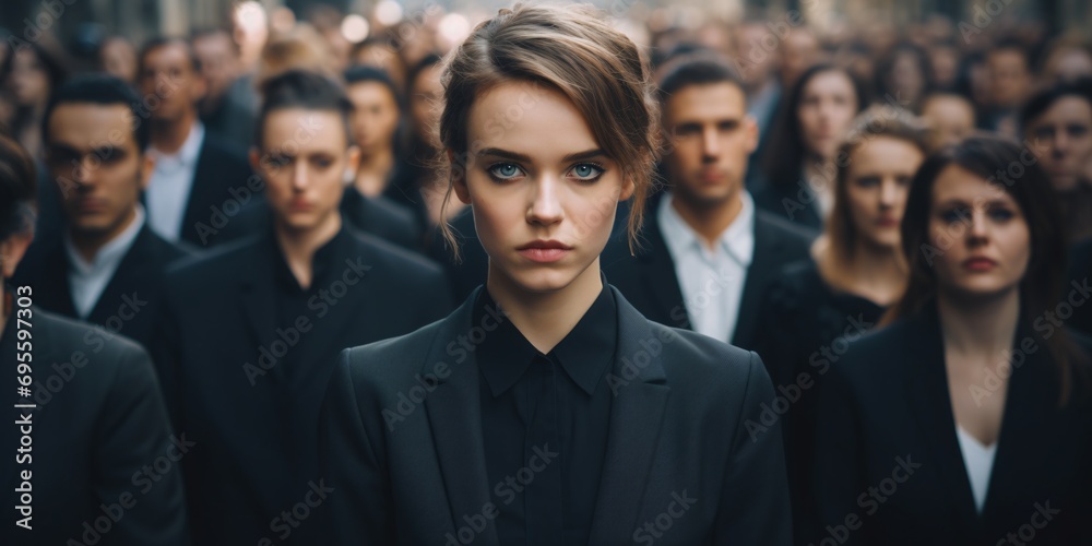 The Girl with the Blue Eyes Generative AI The Girl with the Blue Eyes Generative AI