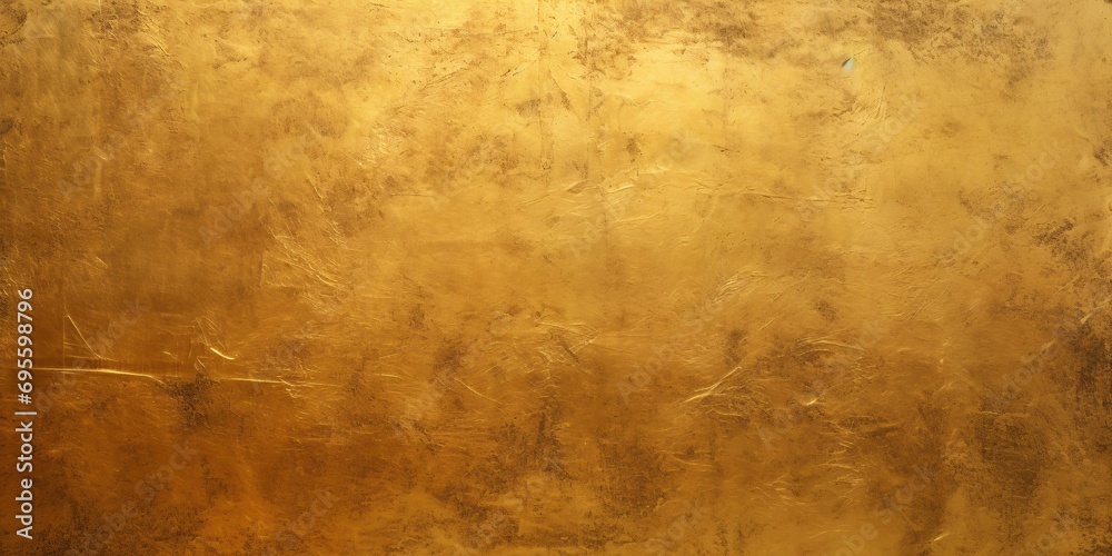 Golden Wall with Textured Design Generative AI