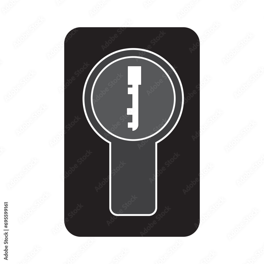 key hole icon logo vector design template key hole icon logo vector design template