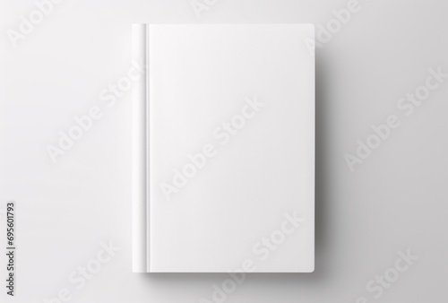 Blank Book Cover Generative AI