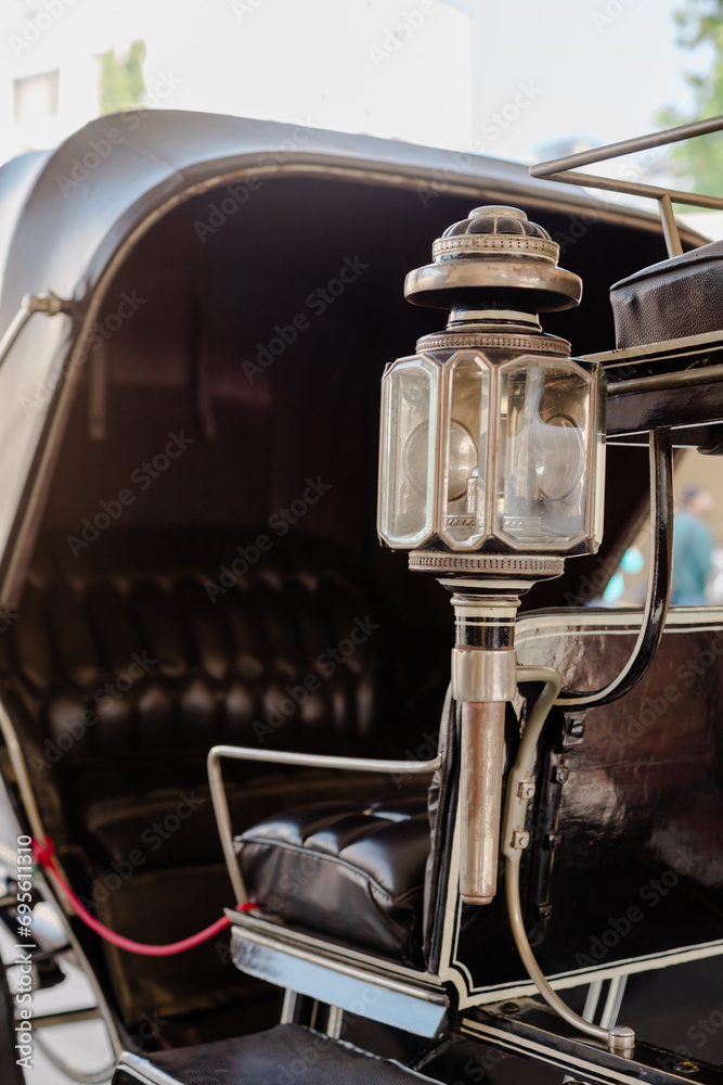 antique car engine