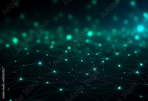 Technology Particle Abstract Background 
