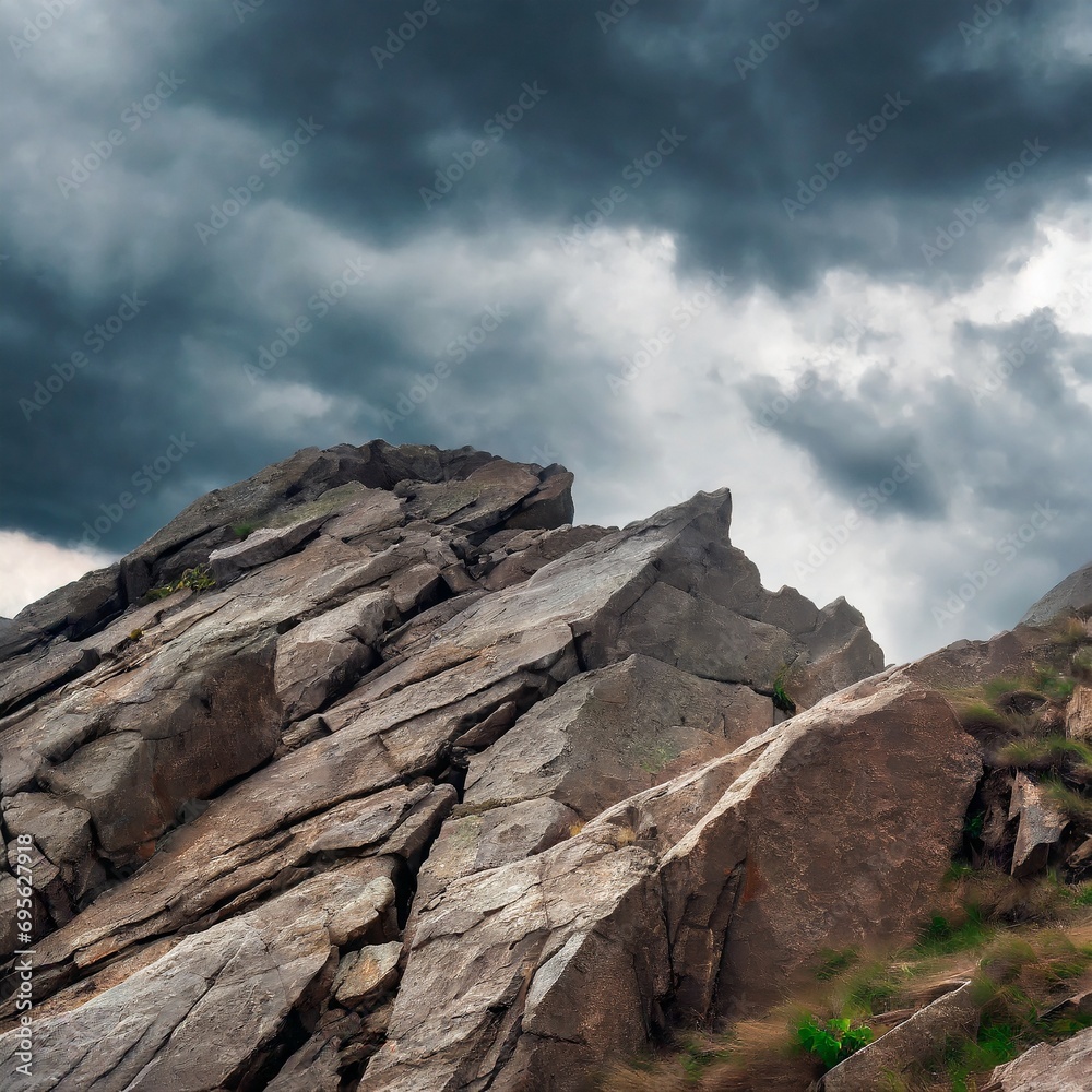 Granite background for design. Rough cracked mountain surface Granite background for design. Rough cracked mountain surface