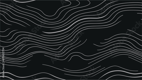 Tribal and indigenous style. Admirable topography map. Line topography map contour background. Vector. Seamless.