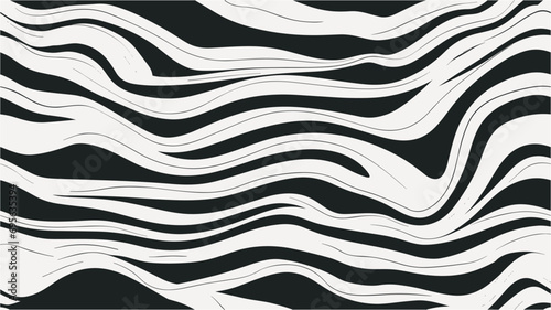 Vector. Abstract background. Grunge texture. Digital image with a psychedelic stripes. Texture with wavy, curves lines. Watercolor. Seamless.