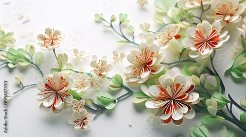 Charming spring foliage.