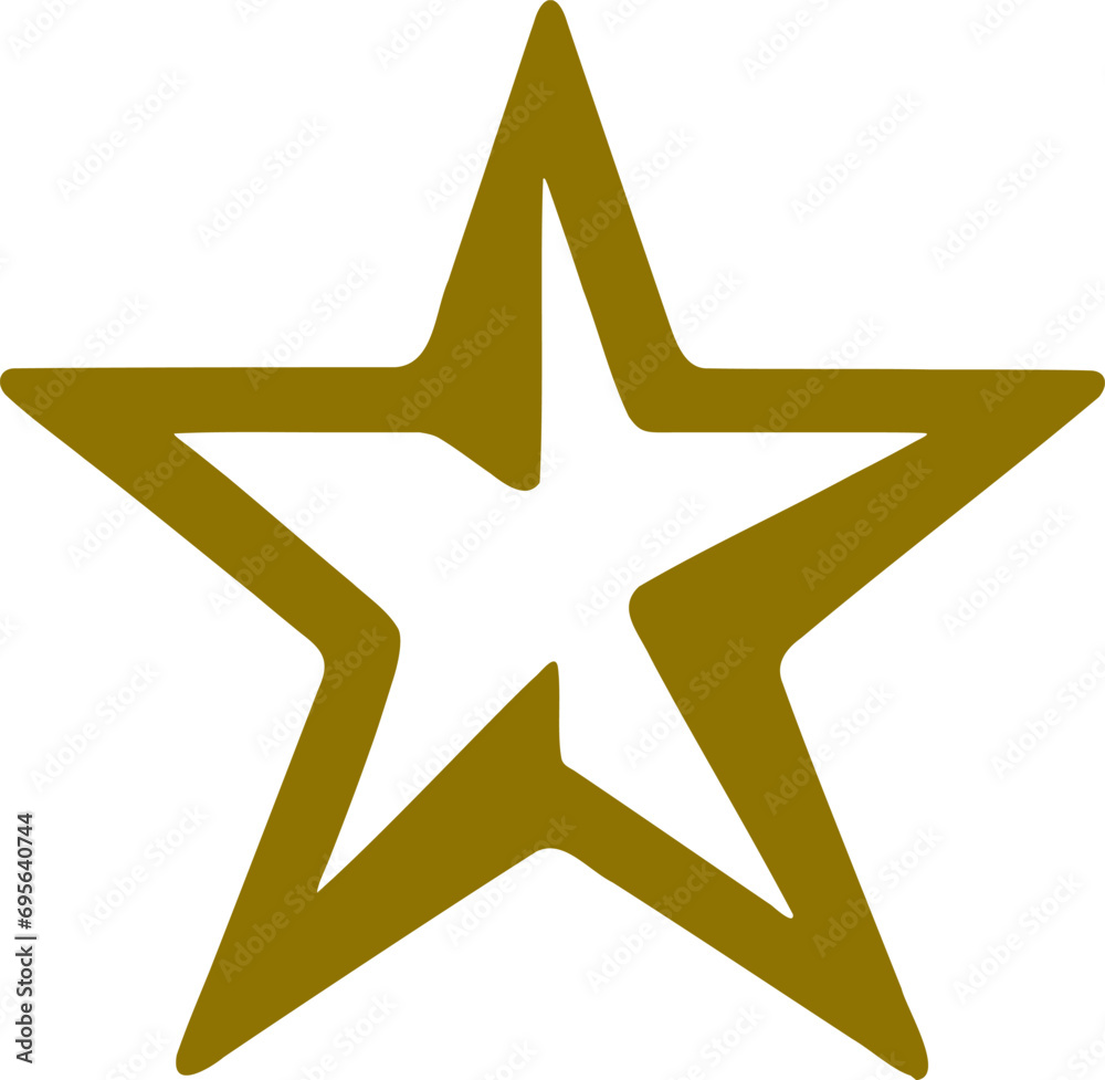 Abstract star shape vector illustration. Simple Star silhouette design elements Abstract star shape vector illustration. Simple Star silhouette design elements