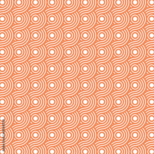 Abstract pattern with circles