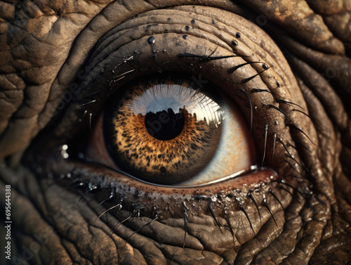 Closeup of an Elephant eye © ImageHeaven