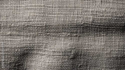  fabric texture. Natural linen texture. Light coarse fabric. Square closeup fragment, top view. Canvas background. natural cotton burlap. Vintage textile backdrop. Old flax fabric.