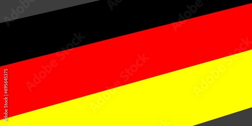 Flag of Germany in high quality. photo