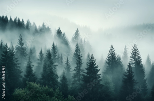 Enchanted Forest Mist © HNXS Digital Art