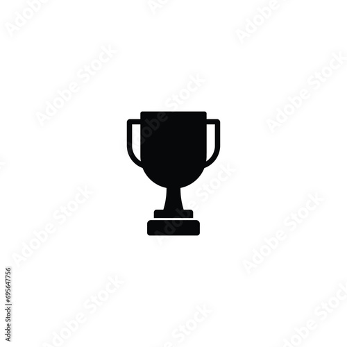 Trophy icon, trophy sign vector for web site Computer and mobile app