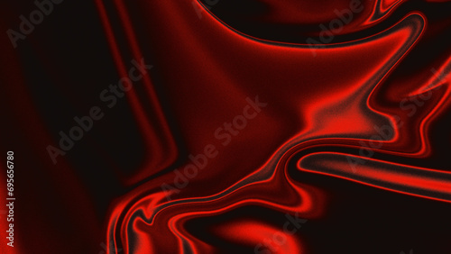 Vibrant Red background An Exploration of Light, Shadow and Color on Fluid Surfaces