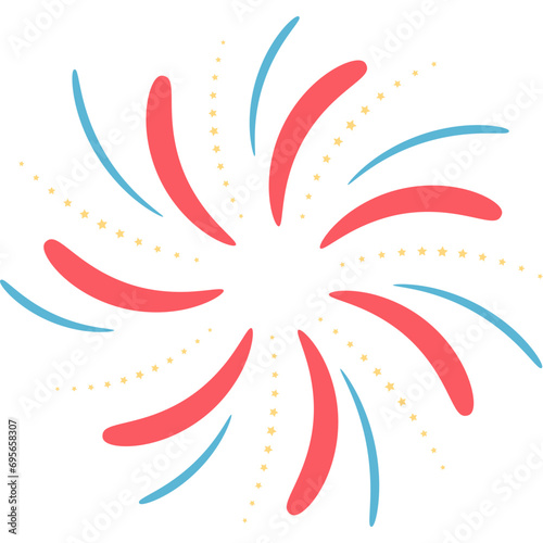 Fireworks Shape Vector