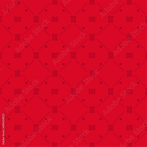red lunar seamless pattern background, decorative wallpaper. vector design for greeting cards, posters, social media, gift wrapping, banners.