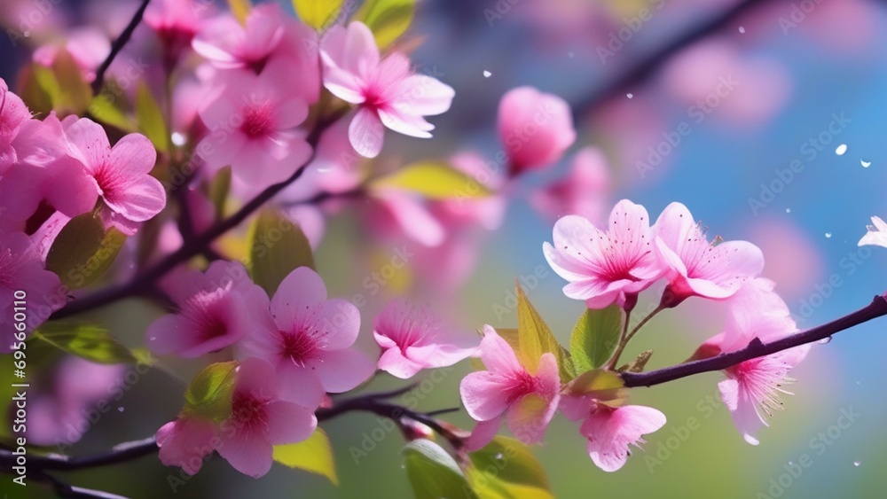 spring theme nature cinematic wallpaper vibrant