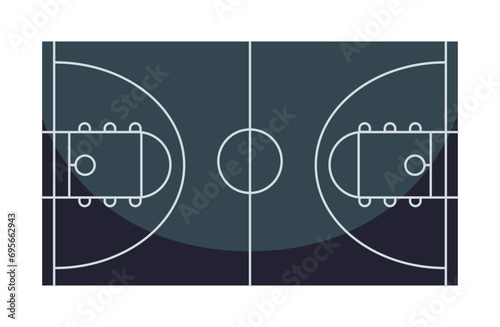 Vector Basketball game element