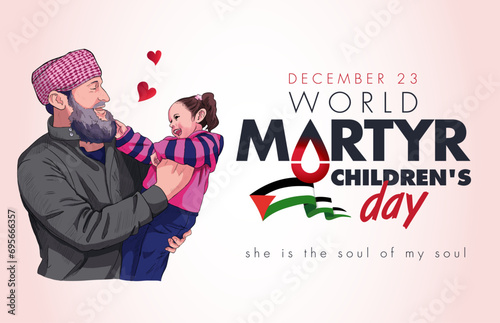 World Martyr Children's Day December 23 (the reem's day)