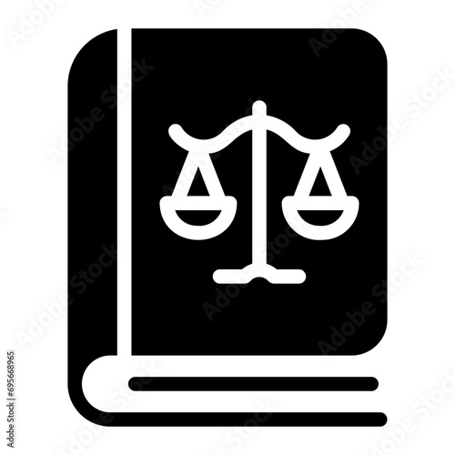 law book Solid icon