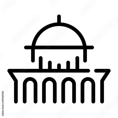 parliament Line Icon