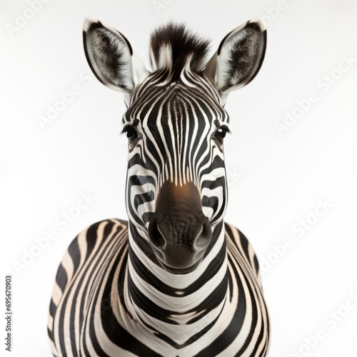 Close-Up of Zebra s Head