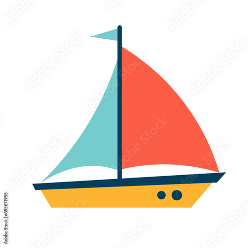 Fishing Boat Vector 1