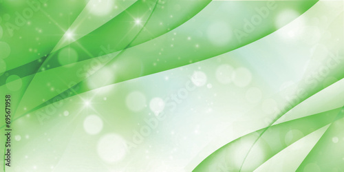 新緑　波　風景　背景	