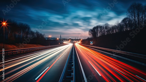 Autobahn Strasse Traffic