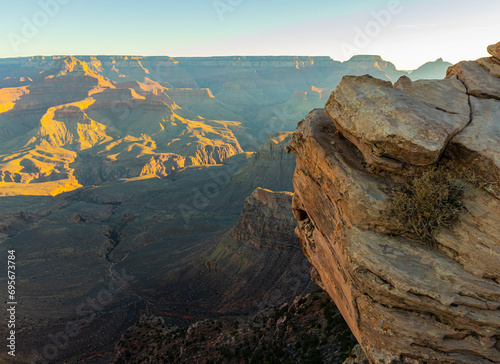 View of The Inner Canyon From The South Kaibab Trail, Grand Canyon National Park, Arizona, USA