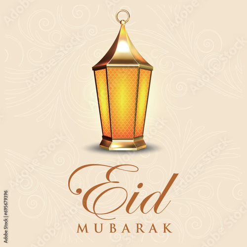 Ramadhan Eid Mubarak background greeting card
