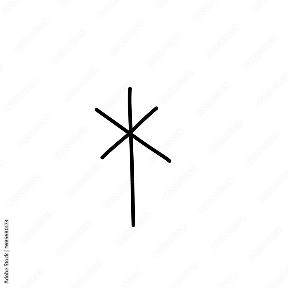Doodle Nordic Celtic Runes Doodle Nordic Celtic Runes
