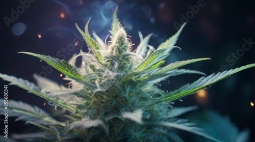 of marijuana plant flower