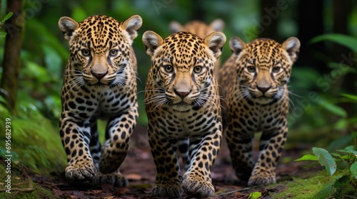 Wildcat Wonders: Jaguars, Masters of the Amazonian Rainforest and Andean Landscapes, Portraying the Magnificent Diversity and Delicate Balance of South America's Ecosystems.